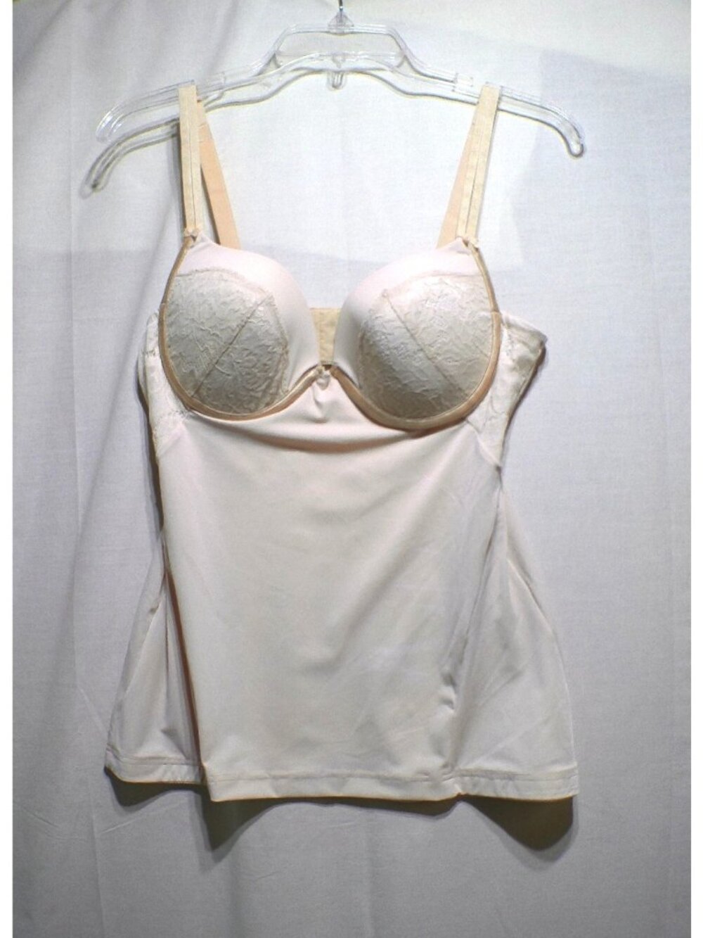 Maidenform Shapewear Cincher 38B Padded Bra Underwire